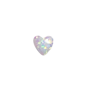 Unicorn Opal Heart