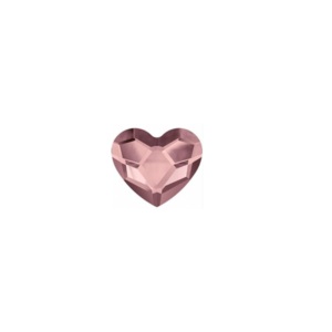 Pink Heart Crystal Swarovski Gem